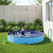 Kinder zwembad Ø200x30 cm blauw PVC