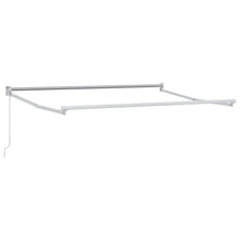 Handmatig uitschuifbare luifel Crème 3,5 x 2 m