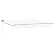 Luifel 3,5x2 m wit