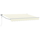 Elektrisch zonnescherm 2,5 x 2 m crème