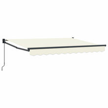 Handmatig uitschuifbare luifel Crème 3 x 2 m