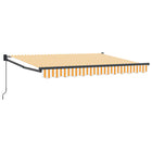 Luifel 3,5 x 2 m geel wit