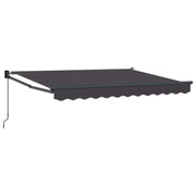 Luifel antraciet 3,5 x 2 m