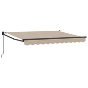 Luifel 3,5 x 2 m beige