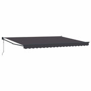 Elektrisch zonnescherm 400x200 cm antraciet