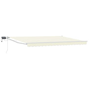 Luifel 4 x 3 m crème met LED