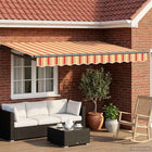 Luifel 3x2 m multikleur met LED