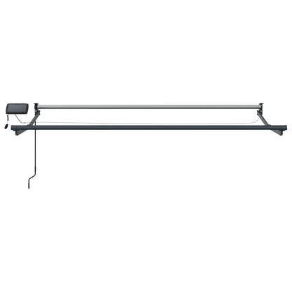 Handbediende luifel met LED's Blauw en Oranje 3 x 2,5 m