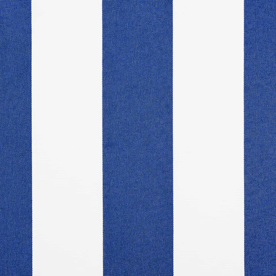 Elektrisch Uittrekbaar Zonnescherm Blauw en Wit 3,5 x 2,5 m