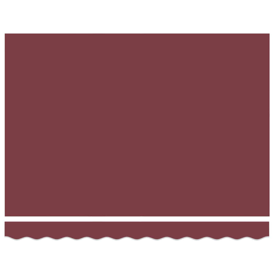 Elektrisch zonnescherm met Bordeaux Rood Aluminium