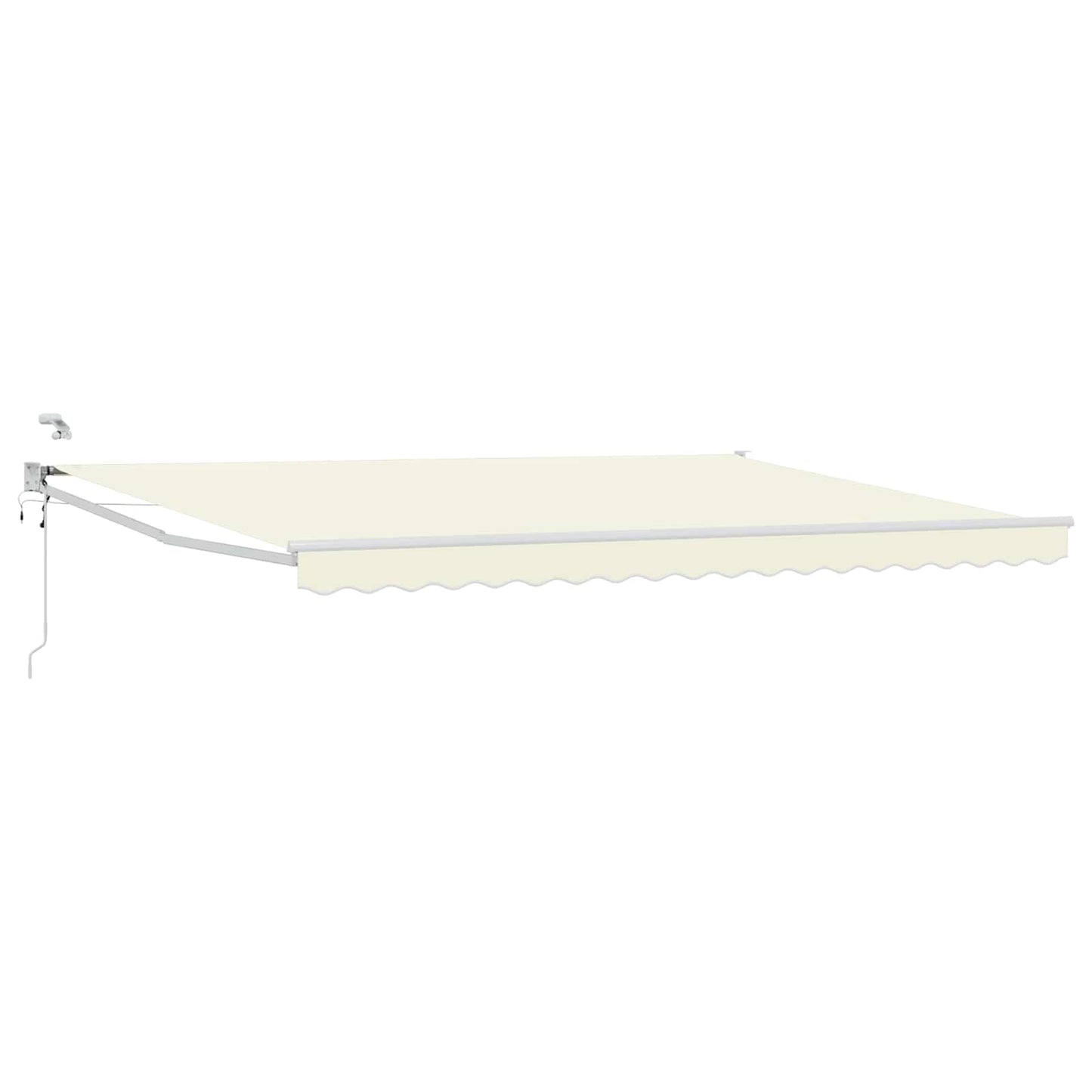 Elektrisch Uittrekbaar Zonnescherm Crème 5 x 3 m
