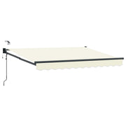 Elektrisch zonnescherm 2,5 x 2 m crème