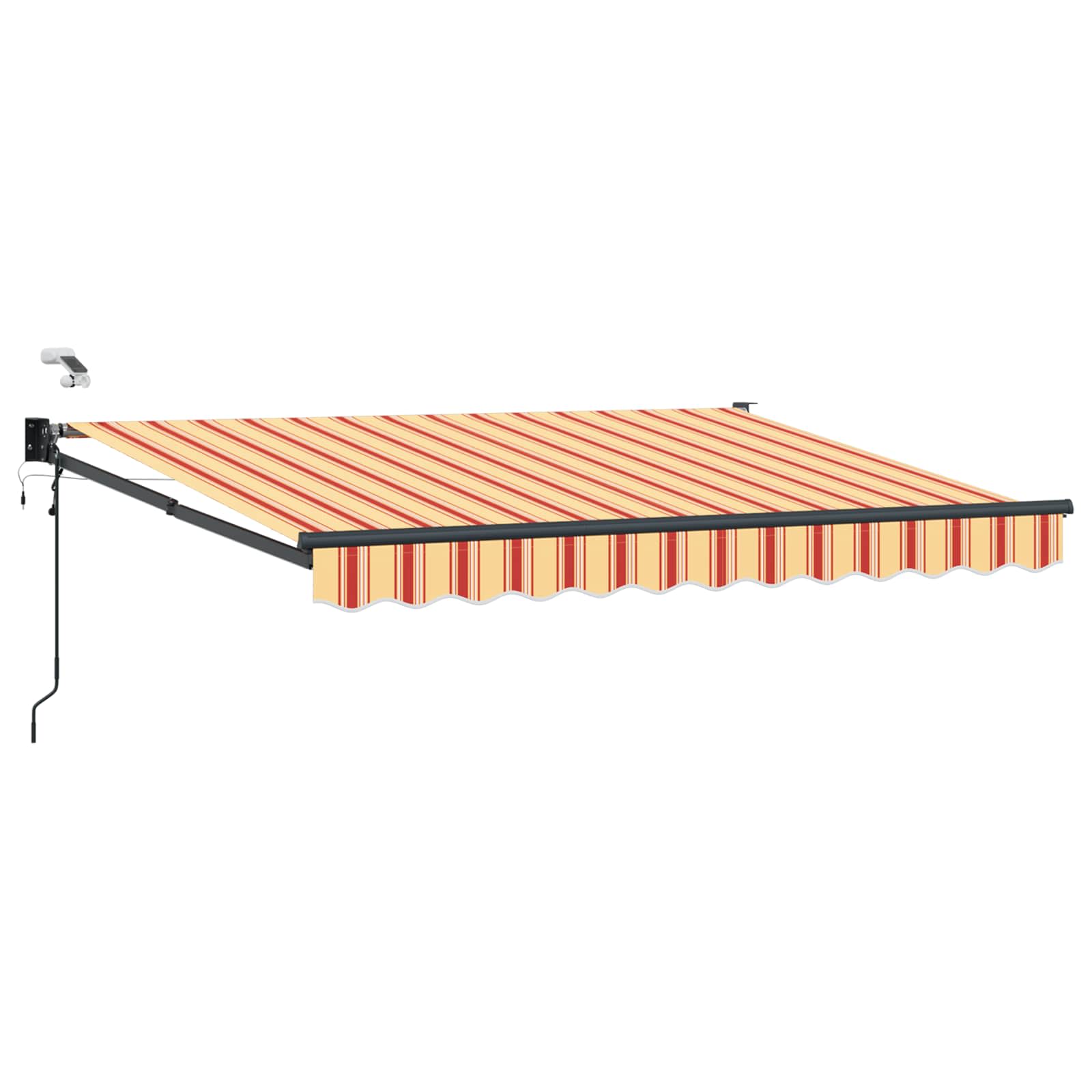 Elektrisch Uittrekbaar Zonnescherm Multikleur 3 x 2 m
