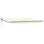 Elektrisch zonnescherm 4 x 2 m crème