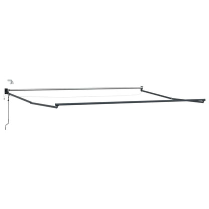 Elektrisch zonnescherm met Bordeaux Rood 4 x 2 m Aluminium