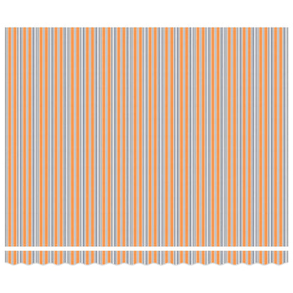 Inklapbaar Zonnescherm Oranje en Grijs 400 × 300 cm