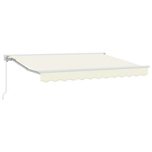 Handmatig uitschuifbare luifel Crème 3 x 2,5 m