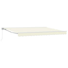 Luifel 4x3,5 m crème