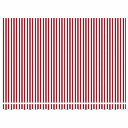 Handmatige Luifelhouder met LED's Rood en Wit 4 × 3,5 m