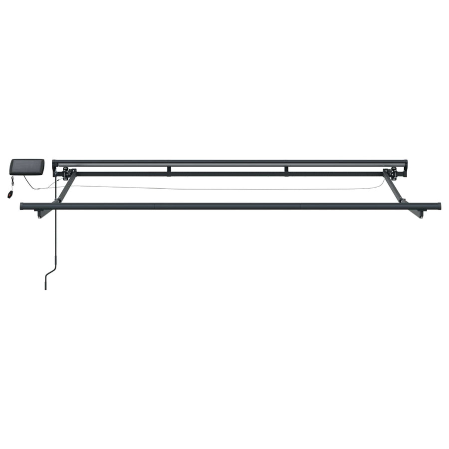 Handmatige Luifelhouder met LED's Geel en Oranje 3 x 2,5 m