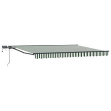 Handmatige Luifelhouder met LED's 4 × 3,5 m