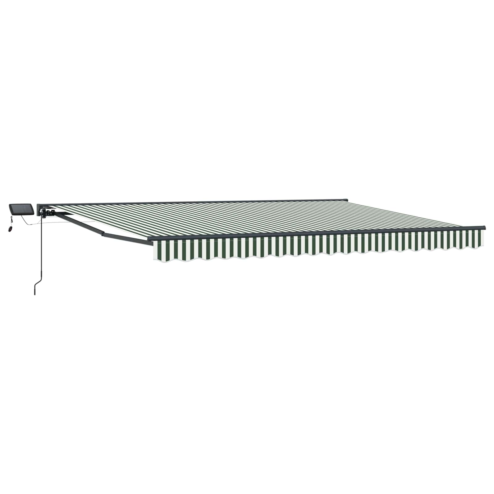 Handmatige Luifelhouder met LED's 4,5 × 3,5 m