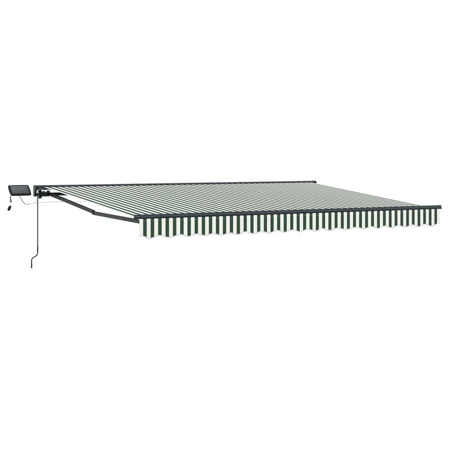 Handmatige Luifelhouder met LED's 5 x 3 m