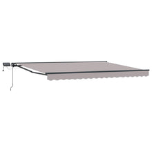 Handmatige Luifelhouder met LED's 5 × 3,5 m