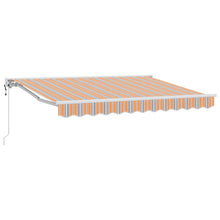 Elektrisch Uittrekbaar Zonnescherm Oranje, Grijs, Blauw, Wit
