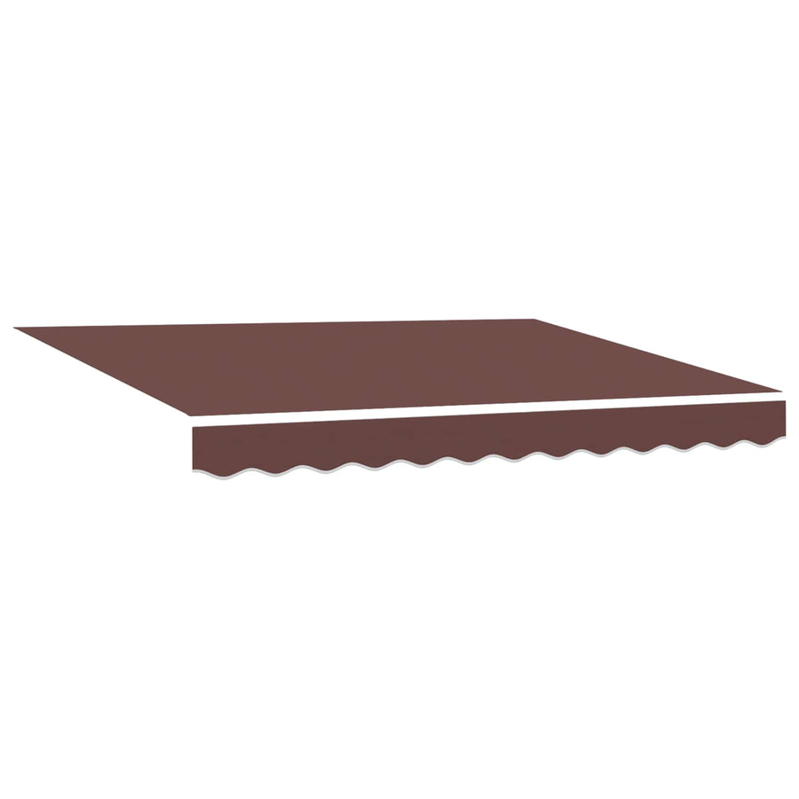 Elektrisch Uittrekbaar Zonnescherm Bruin 3,5 x 2,5 m