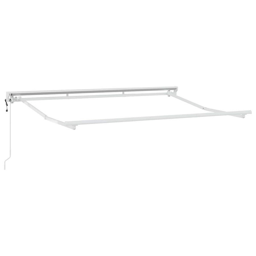 Elektrisch Uittrekbaar Zonnescherm Zwart 3,5 x 2,5 m