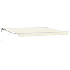 Electric Retractable Awning Cream 4 x 3.5 m