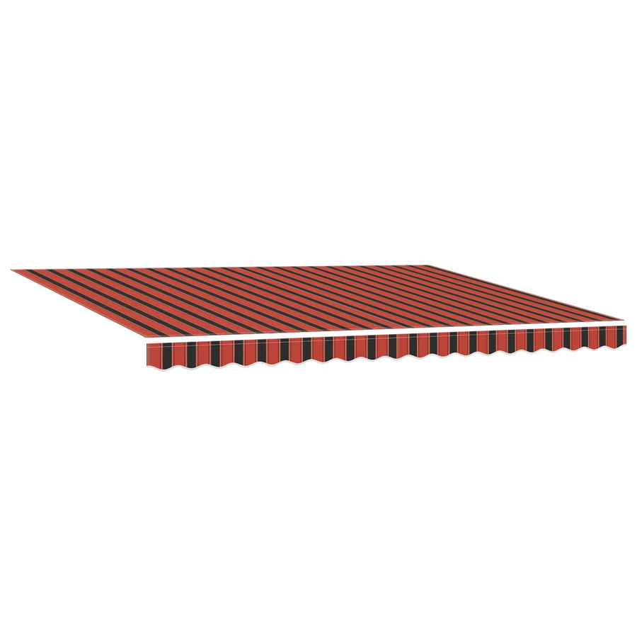 Elektrisch Uittrekbaar Zonnescherm Oranje, Zwart en Geel