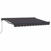 Electric Retractable Awning Anthracite 2.5 x 2 m