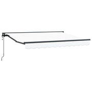 Electric Retractable Awning White 3 x 2 m