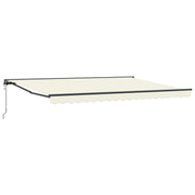 Elektrisch zonnescherm 5 x 3,5 m crème