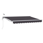 Electric Retractable Awning Anthracite 3 x 2 m