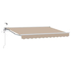 Electric Retractable Awning Beige 3.5 x 2 m