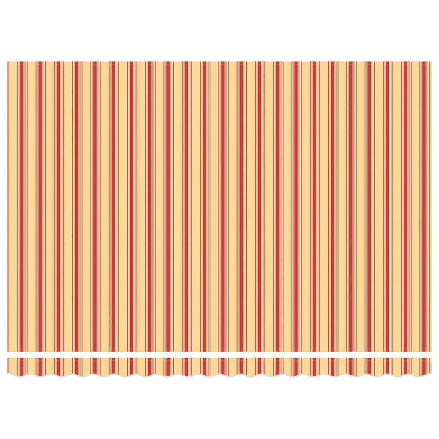 Elektrisch Uittrekbaar Zonnescherm Geel en Oranje 4,5 × 3,5 m