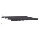 Electric Retractable Awning Anthracite 4 x 2 m