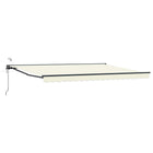 Electric Retractable Awning Cream 4.5 × 3.5 m