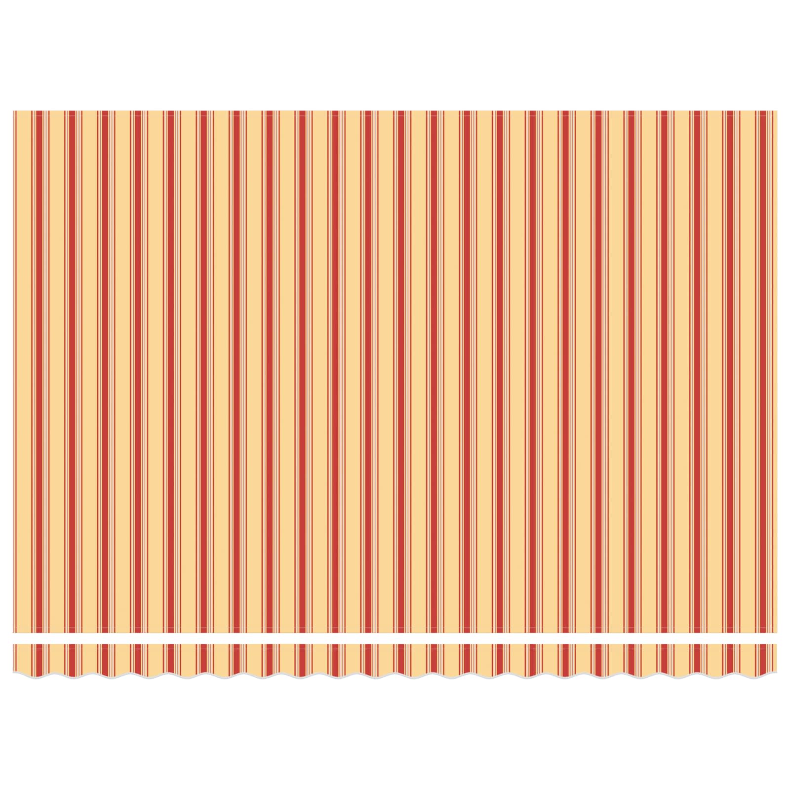 Elektrisch Uittrekbaar Zonnescherm Geel en Oranje 5 × 3,5 m