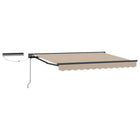Elektrisch zonnescherm 3,5x2 m beige