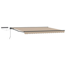 Elektrisch Uittrekbaar Zonnescherm Beige 5 x 3 m