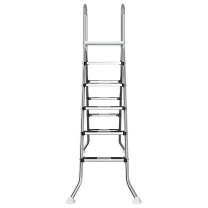 Ladder voor bovengronds zwembad 224 x 175 cm 5-traps
