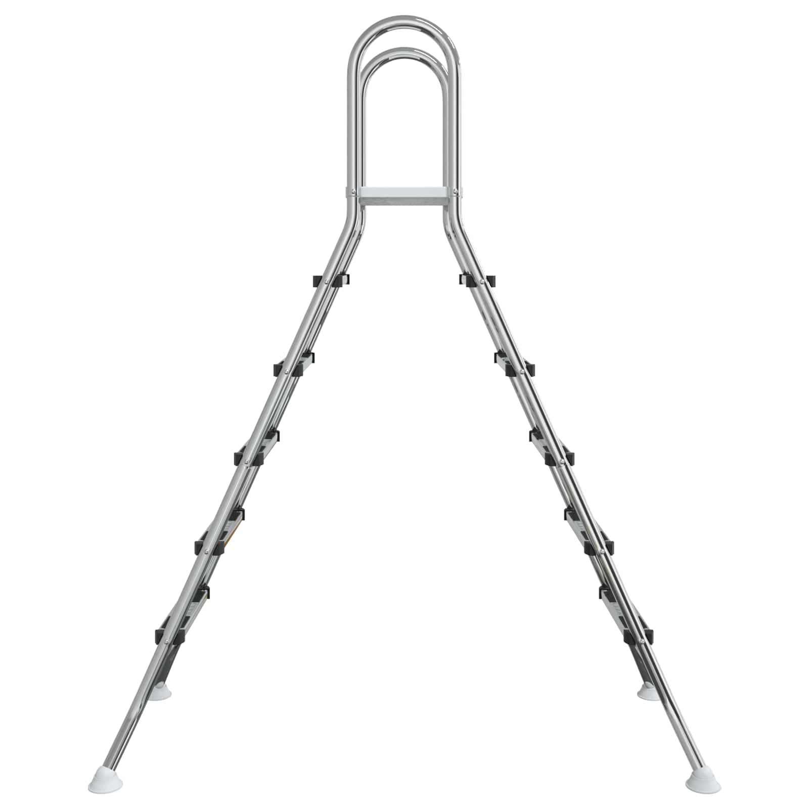 Ladder voor bovengronds zwembad 224 x 175 cm 5-traps