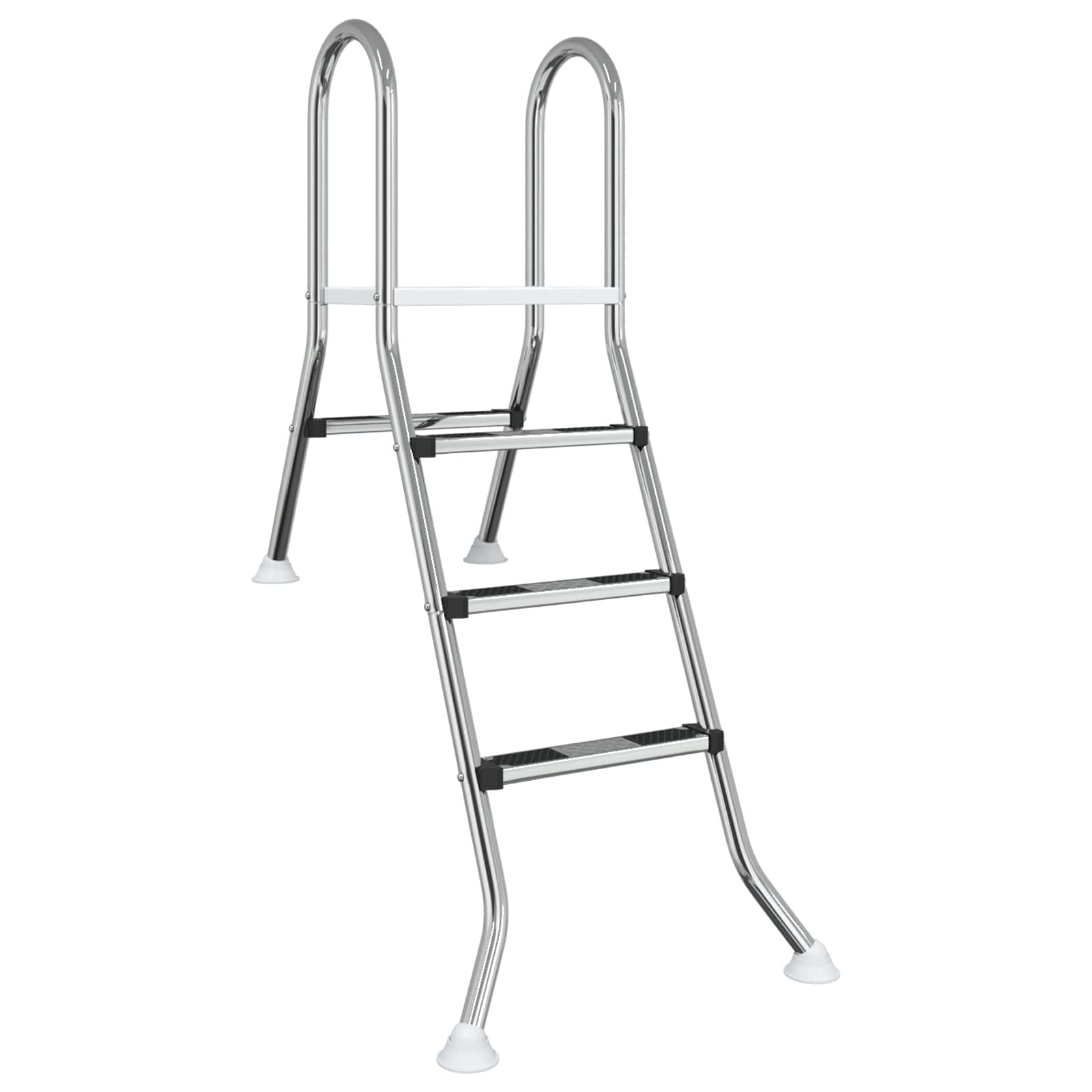Deels ingegraven zwembadtrap 172 x 106 cm 3-traps