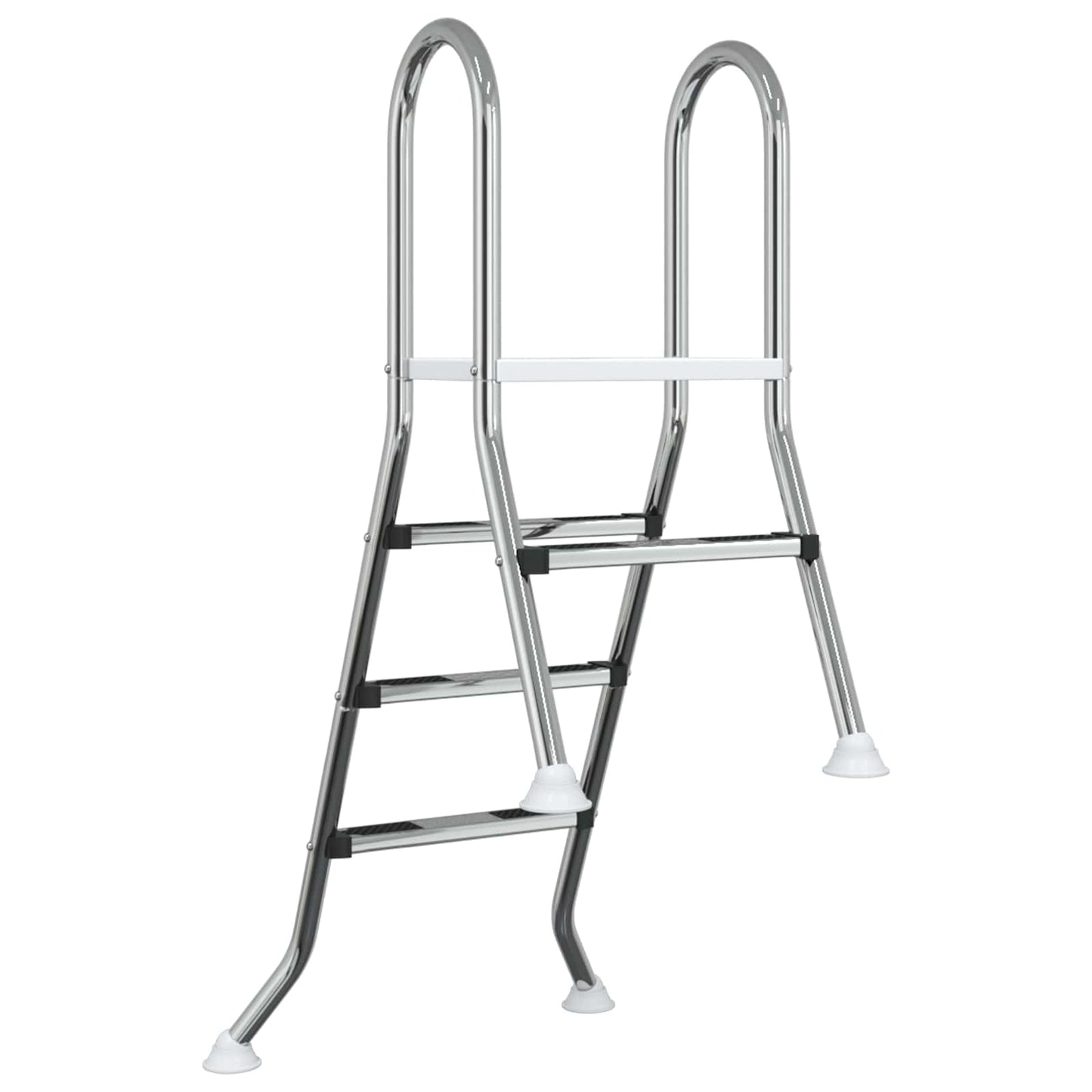 Deels ingegraven zwembadtrap 172 x 106 cm 3-traps