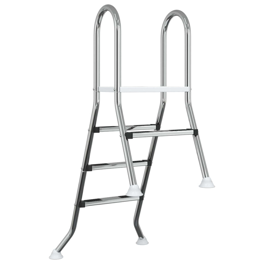 Deels ingegraven zwembadtrap 172 x 106 cm 3-traps