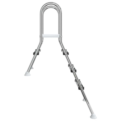 Deels ingegraven zwembadtrap 172 x 106 cm 3-traps